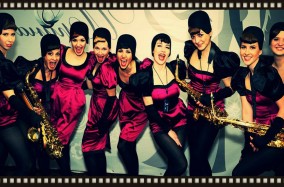 Обаятельные девушки из Freedom-jazz с новой шикарной программой "A Little Party " джаз-кабаре в Caribbean Club!