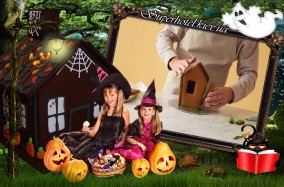 Красочные домики на Хэллоуин - увлекательное занятие для ваших непосед!