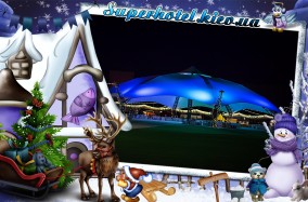 Зимний городок развлечений «Sky Winter Park» приглашает всех в волшебный замок Хогвартс!