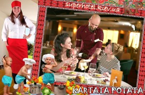«KARTATA POTATA» - кафе-гастроном в Киеве, которое удивит, как взрослого, так и ребенка.