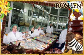 Экскурсия на фабрику «Roshen».