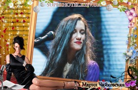 Музыкальный талант Украины, Мария Чайковская, на сцене клуба ATLAS в Киеве.