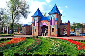 Умань и парк тюльпанов в Кропивницком.